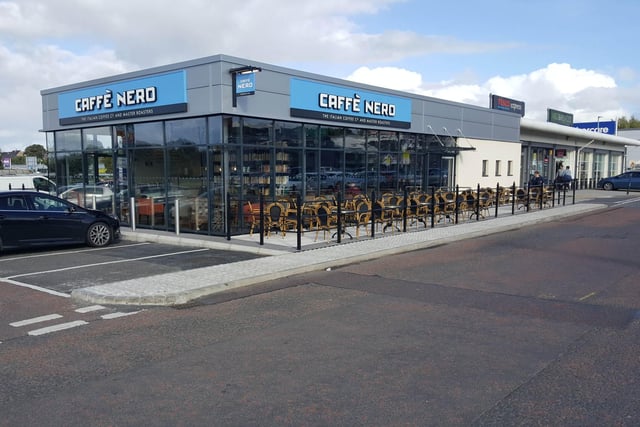 Caffé Nero in the Crescent link welcome four legged friends both inside and outside. Picture by EHA Group