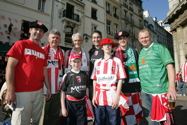 DCFC fans in Paris.