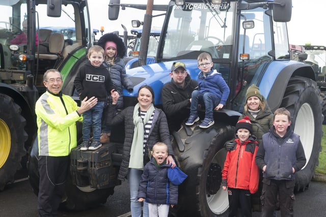 pictured at Mosside Presbyterian Church Tractor run on Saturday to raise funds for the Air Ambulance Northern Ireland. PICTURE KEVIN MCAULEY/MCAULEY MULTIMEDIA