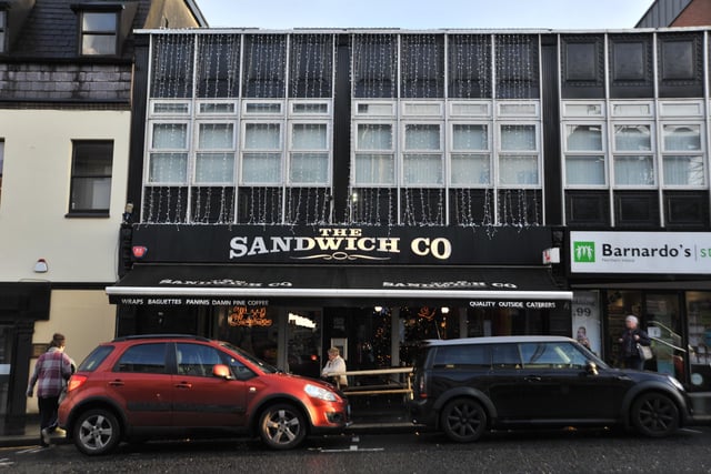 The Sandwich Co. at the Diamond, Strand Road, Lisnagelvin Shopping Centre and Spencer Road