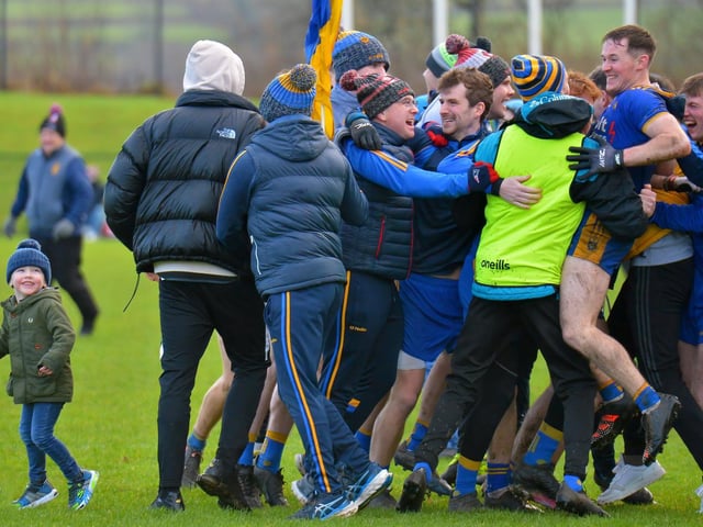 Jubilation as Steelstown are crowned Ulster champions.