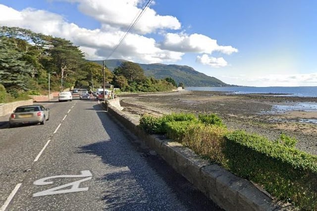A property on Rosstrevor Road in Warrenpoint is on the market at £850,000 and  features a boat house, outdoor swimming pool. This picturesque street features views of Carlingford Lough, the Mourne Mountains and Slieve Foy.