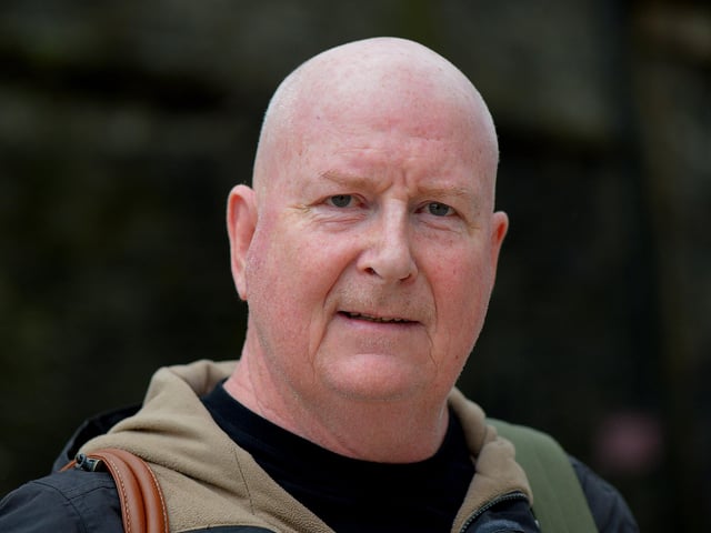 Felix O’Hagan has been visiting Derry from Scotland. He said: "I’d like to be buried because it is traditional, although I think things are changing. It is the same back in Scotland, there isn’t enough room for graveyards." DER2205GS – 047