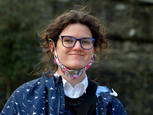 Bláighín Gillen: "There is a politician in England who talks a lot of sense. Her name is Sayeeda Warsi. She is a Baroness, and is technically a Conservative. She went against Boris Johnson, so that’s another point in her favour." DER2206GS – 093