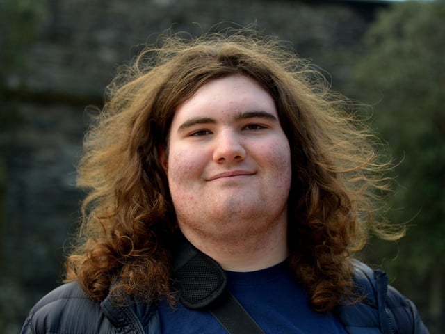Shane Hegarty is a media student currently studying at the North West Regional College. He said:"I would say Robin Williams. I  respect him and all the work he has done.  I was sad when he died. My favourite film of his is Jumanji." DER2206GS – 092