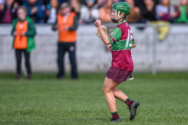 REPRO FREE***PRESS RELEASE NO REPRODUCTION FEE*** EDITORIAL USE ONLY
AIB All-Ireland Junior Club Camogie Championship Final, O'Raghallaighs GAA, Drogheda, Louth 5/3/2022
Clanmaurice vs Eoghan Rua
Eoghan Rua's Shauna Doherty
Mandatory Credit ©INPHO/Cathal McOscar