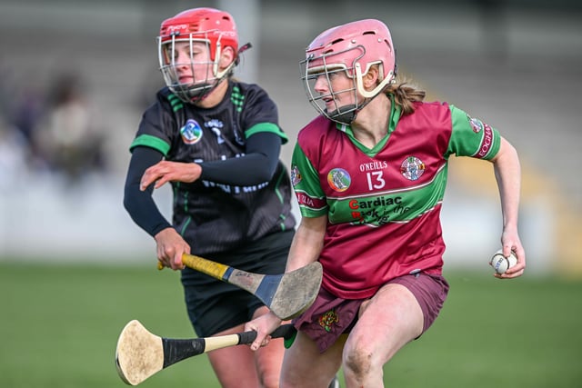 REPRO FREE***PRESS RELEASE NO REPRODUCTION FEE*** EDITORIAL USE ONLY
AIB All-Ireland Junior Club Camogie Championship Final, O'Raghallaighs GAA, Drogheda, Louth 5/3/2022
Clanmaurice vs Eoghan Rua
Eoghan Rua's Grainne Holmes
Mandatory Credit ©INPHO/Cathal McOscar
