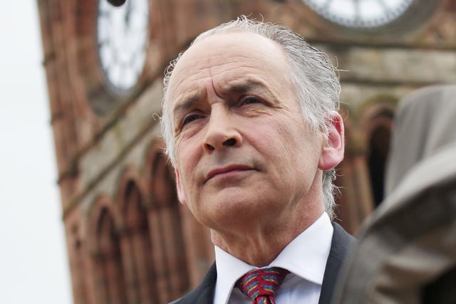 Alastair Stewart, newscaster, at Guildhall in 2010.