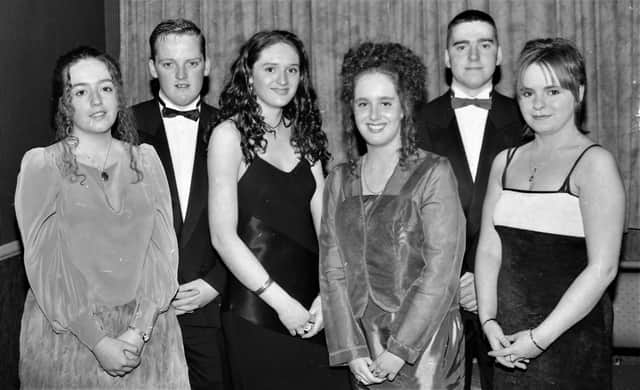 From left are Shauna McDaid, Michael Clifford, Aisling McGuinness, Shauna Williamson, Kevin Coyle and Ella Hegarty.