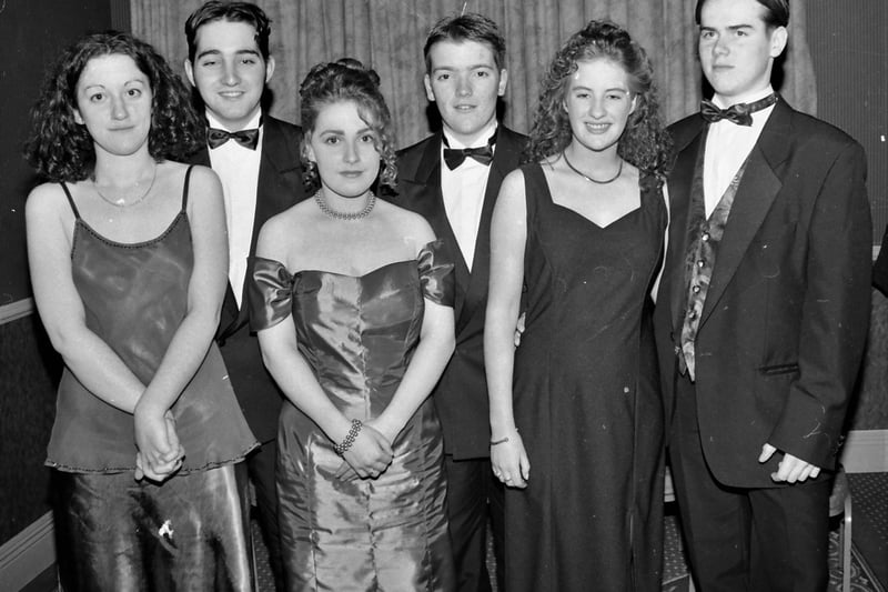 From left are Debbie Logue, Martin Bradley, Shirley Ewart, John McGlinchey, Orla O'Connor and John Conlon.