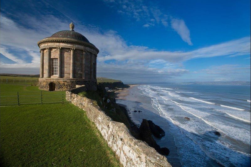 Downhill beach and Mussenden temple are hugely popular tourist spots