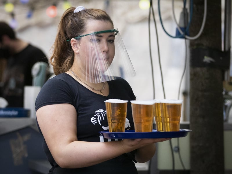 AND on April 30 outdoor bars and beer gardens reopen in NI