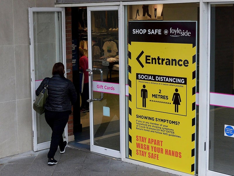 Before today - April 30 - only outdoor retail businesses such as garden centres and those deemed as essential are allowed to open.