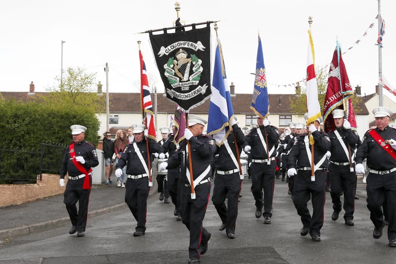 Cloughfern Young Conquerors Band Parade - Rathcoole Estate - Belfast.