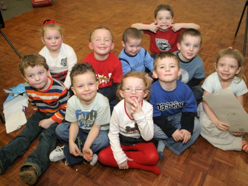 Cian Kennedy and his birthday pals.