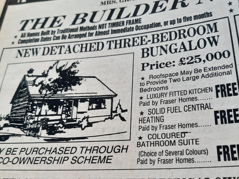 £25,000 for a detached 3 bedroom bungalow