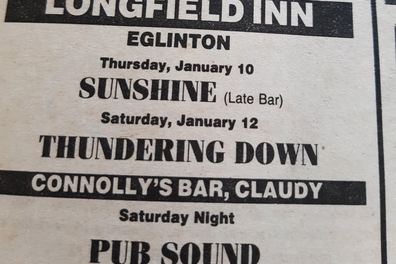 Some of the 'sounds' playing in local bars