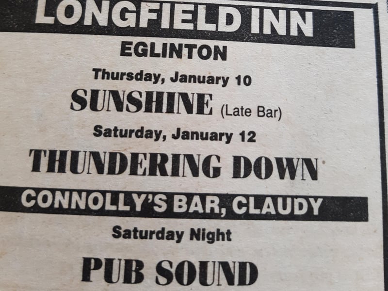 Some of the 'sounds' playing in local bars