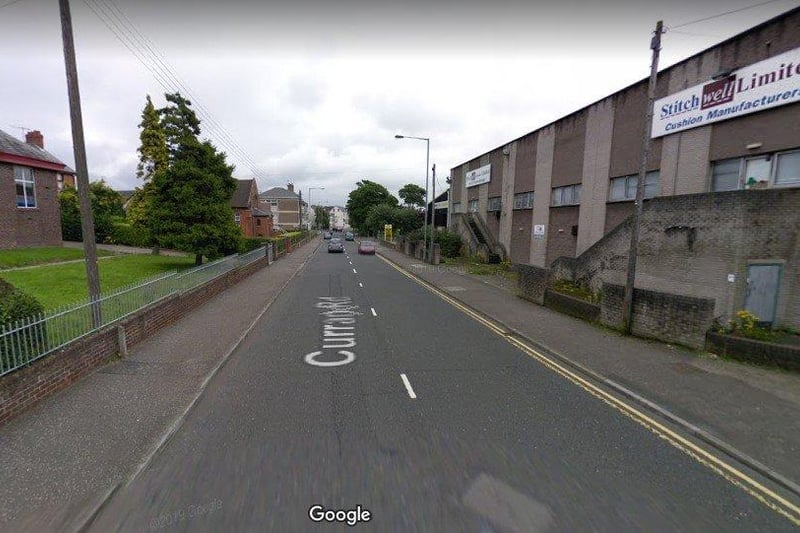 How Curran Road looked in August 2008.  Picture: Google Street View.