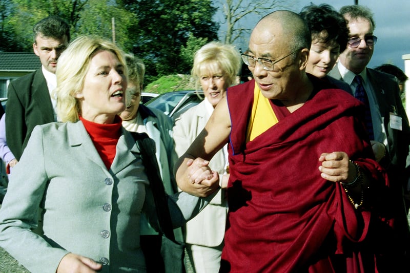 Dalai Lama visits Derry.