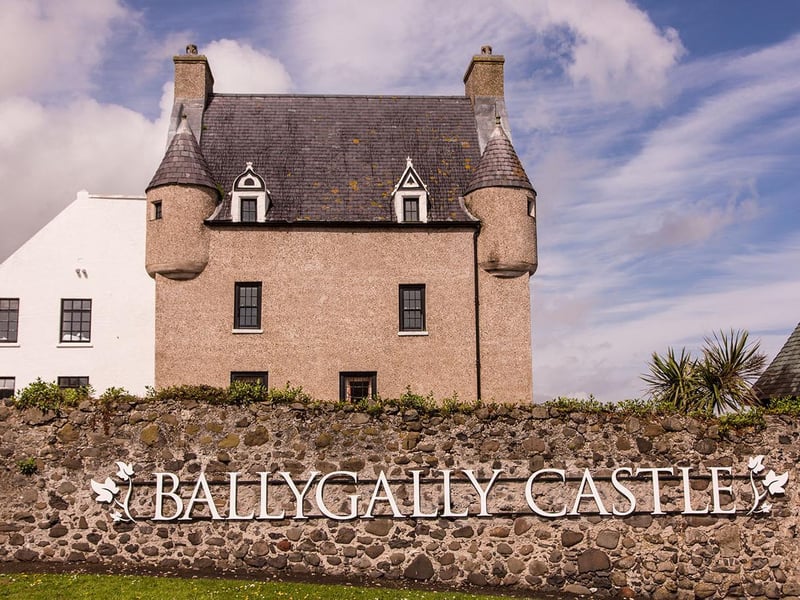 Just 26 miles from Belfast and close to Larne, the enchanting Ballygally Castle Hotel (4*) sits at the tip of the Causeway Coastal Route, with views all the way across the Irish Sea.  

The castle dates back to 1625 and today is the only 17th century building in Northern Ireland still used as a residence.  Character, charm, original beamed ceilings and restful contemporary décor add to the welcoming atmosphere. As does the reputedly friendly ghost. If you’re feeling brave enough, there’s a ‘ghost room’ in one of the towers where you can investigate the goings-on for yourself.