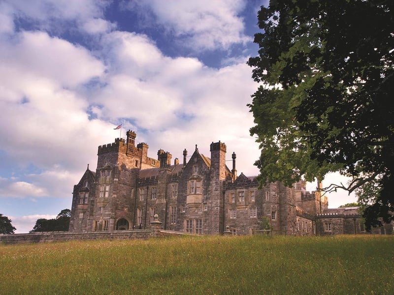 The exceptionally romantic, 19th century Victorian Crom Castle is set in 1900 acres in one of Northern Ireland’s most important conservation areas. The stunning castle estate, overlooking the waters of Lough Erne, is surrounded by the most beautiful parkland. Which you can enjoy to your heart’s content as a guest in its 5* West Wing self-catering accommodation.
Impeccably decorated in warm and inviting colours, the charming West Wing apartment is tastefully furnished in period style. And has its own private entrance and terrace, with views across the Fermanagh countryside from every window