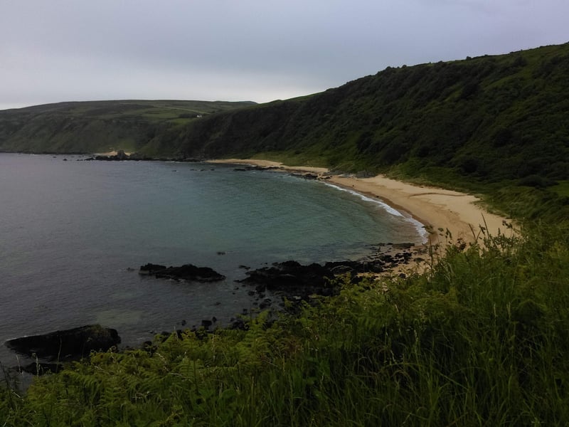 Armada wrecks and big waves... Kinnego Bay nestled on the north coast of Inishowen, County Donegal.