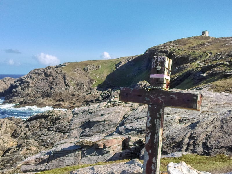 Fit for a goddess... Banba's Crown, Malin Head - Ireland's most northerly point named for the sister goddess to Erin and Fodhla of the Tuatha De Danann mythical race.
