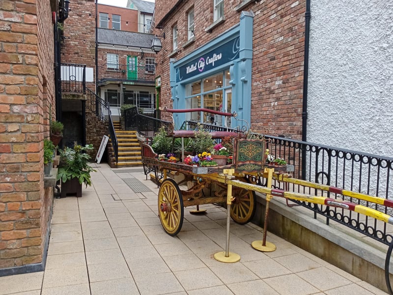 Derry's hidden gem, the Craft Village right in theheart of the city, tucked away off Shipquay Street is a beautiful oasis of tranquility with cafes, restaurants and unique craft and local shops.