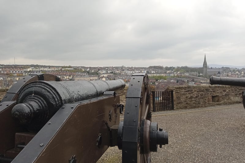 The historic Walls of Derry are a must.