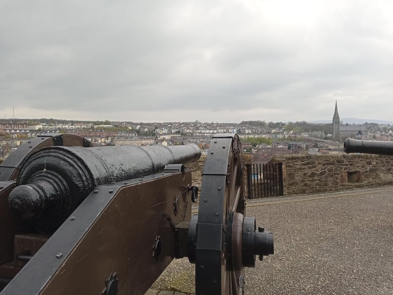 The historic Walls of Derry are a must.