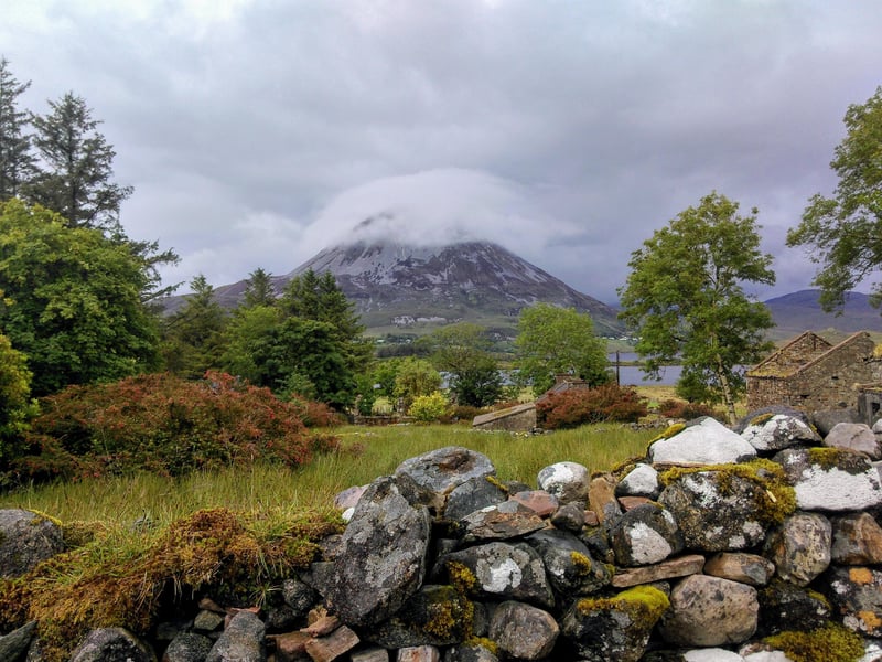 The majestic Mount Errigal in Gweedore, County Donegal.
