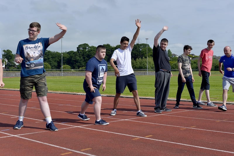 Schools sports days can resume. Pictured are students from Ardnashee College at a previous sports day at Templemore Sports Complex. DER2318GS033