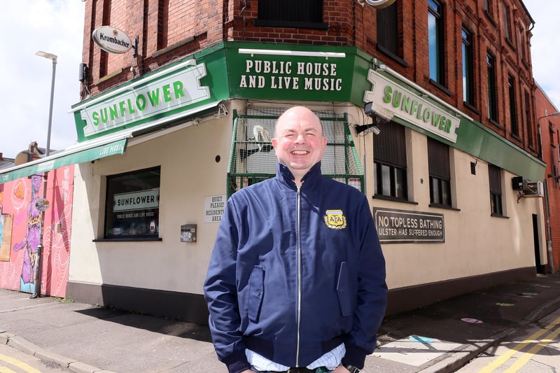 Pedro Donald owner of the Sunflower Pub in Belfast City Centre pictured at the premises. 

Picture by Jonathan Porter/PressEye