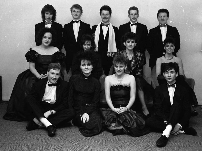 January... Guests enjoying the St Brigid's High School, Carnhill, formal.
