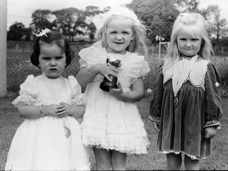 July... Prizewinners in the Foyle Hospice Rose contest are, from left, Karen McDonald, Grace Kennedy and Amanda Heaney.