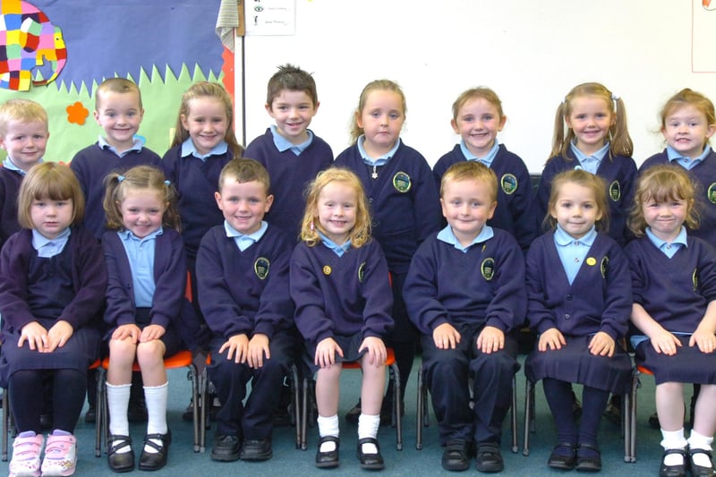 P1 pupils from Faughanvale Primary School. (1409PG37)
