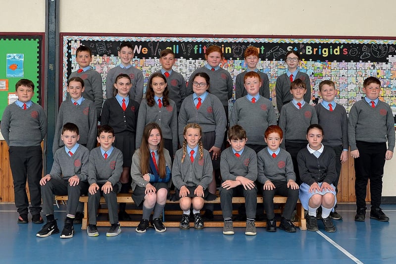 Mr Ryan’s  P7 class, St Brigid’s Primary School, Derry. DER2122GS – 027