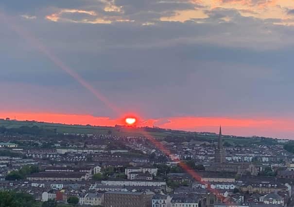 Alana Furey - sunset over the city