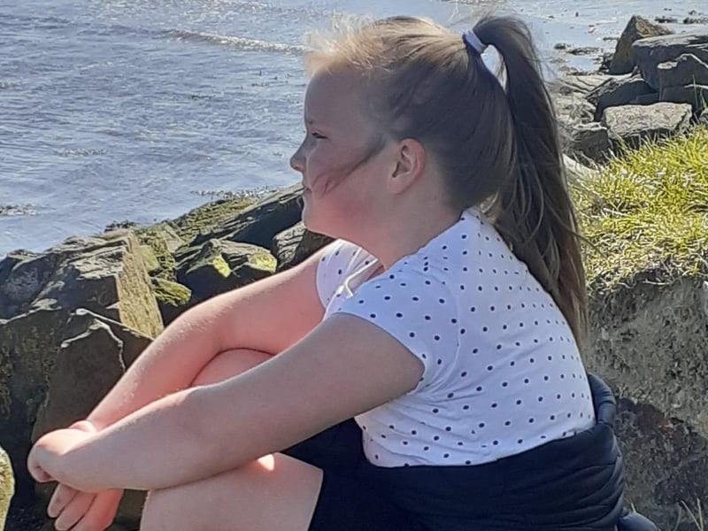 Danella McCauley - Emily enjoying the sun down the bay