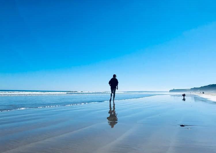 Carly McHugh - walk on the beach