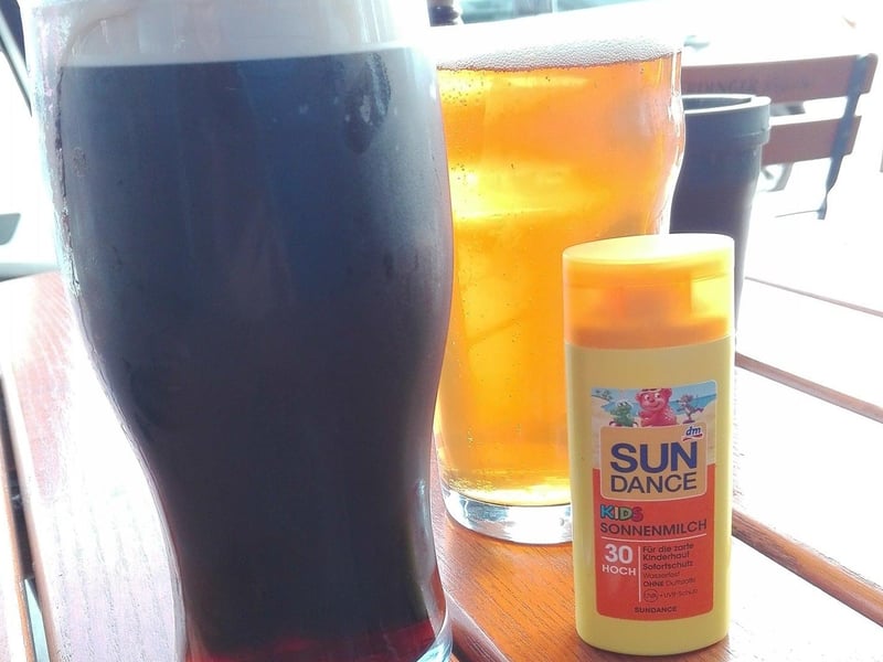 Klaus Bosecke - Perfect match of Guinness and sunscree