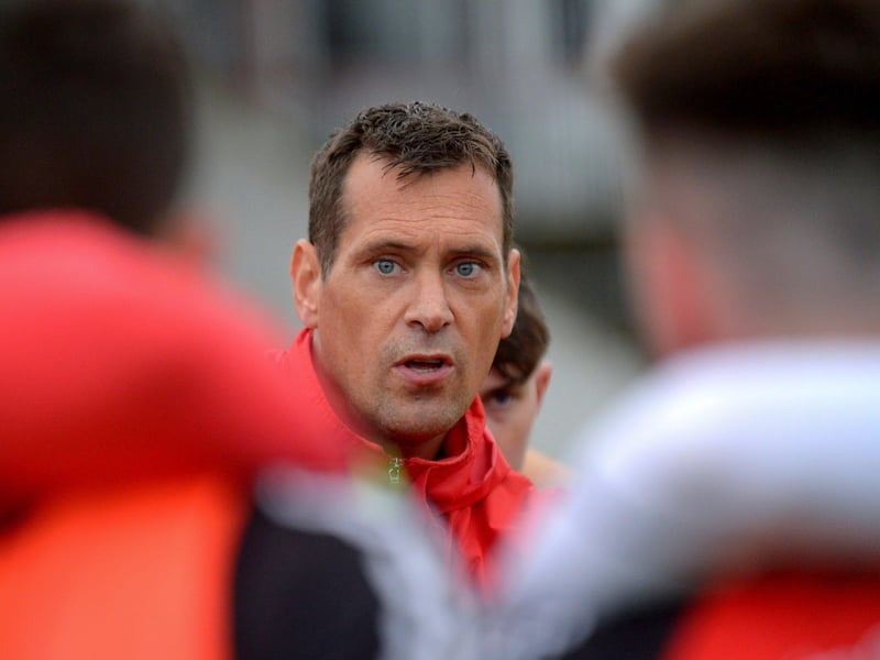 Ciaran Wilkinson, manager of senior team at Sean Dolans GAC. (Photo: George Sweeney)