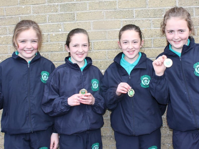 Pictured are St. Patrick's Pennyburn who came fourth in the Northern Ireland Cross Country Final held in Irvinestown.