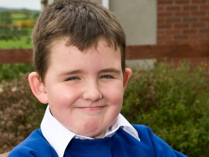 Jason McElhinney (7) from Termoncanice Primary School who took part in Arts and Heritage Speech and Drama Festival orgainised by Roe Valley Arts and Heritage Committee. PIcture Martin McKeown. Inpresspics.com. LV21-407MMCK10