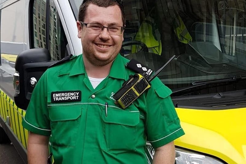 Interim Unit Manager Neil Fusco of St John Ambulance