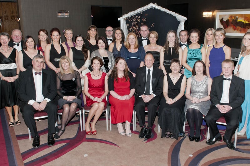 Staff from Foyle College pictured at teh school's annual formal in teh City Hotel on friday night. PIcture Martin Mckeown. Inpresspics.com. 23.11.12