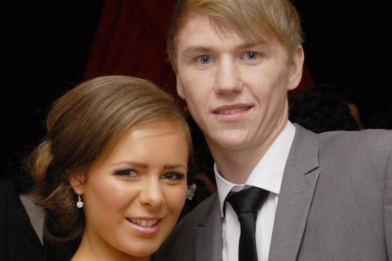 Alice Smyth and Wayne Glenn were pictured during the Foyle College formal in the City Hotel. INLS4812-128KM