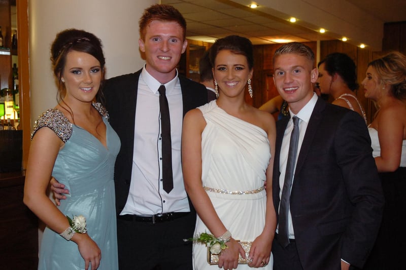 From left, Emer O'Doherty, Dean Smith, Karlann McDermott and Loughlain Toland. (0210PG47)