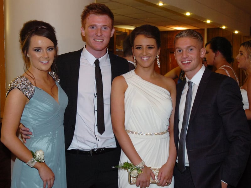 From left, Emer O'Doherty, Dean Smith, Karlann McDermott and Loughlain Toland. (0210PG47)